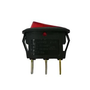 3 Pins On Off Illuminated Rocker Switch