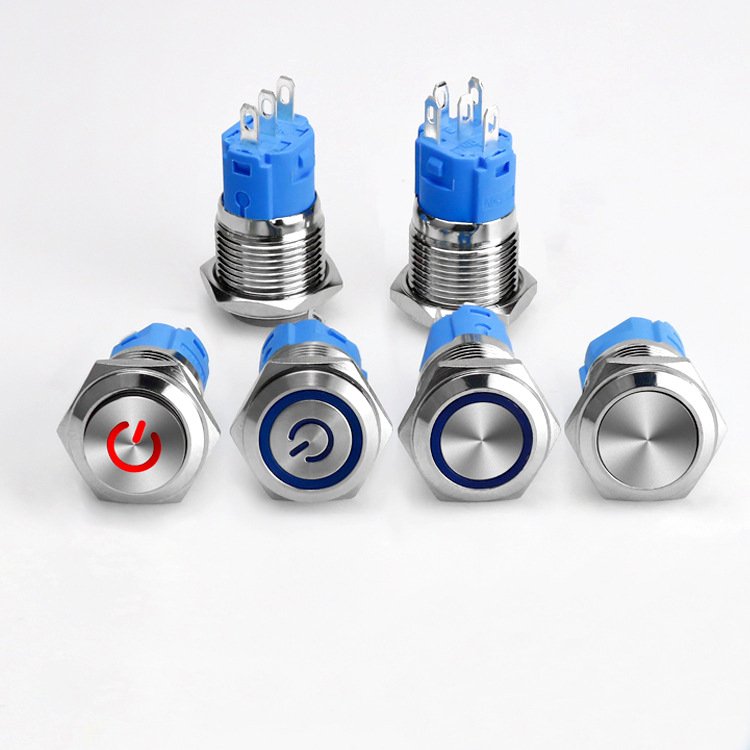 12MM metal push button switch