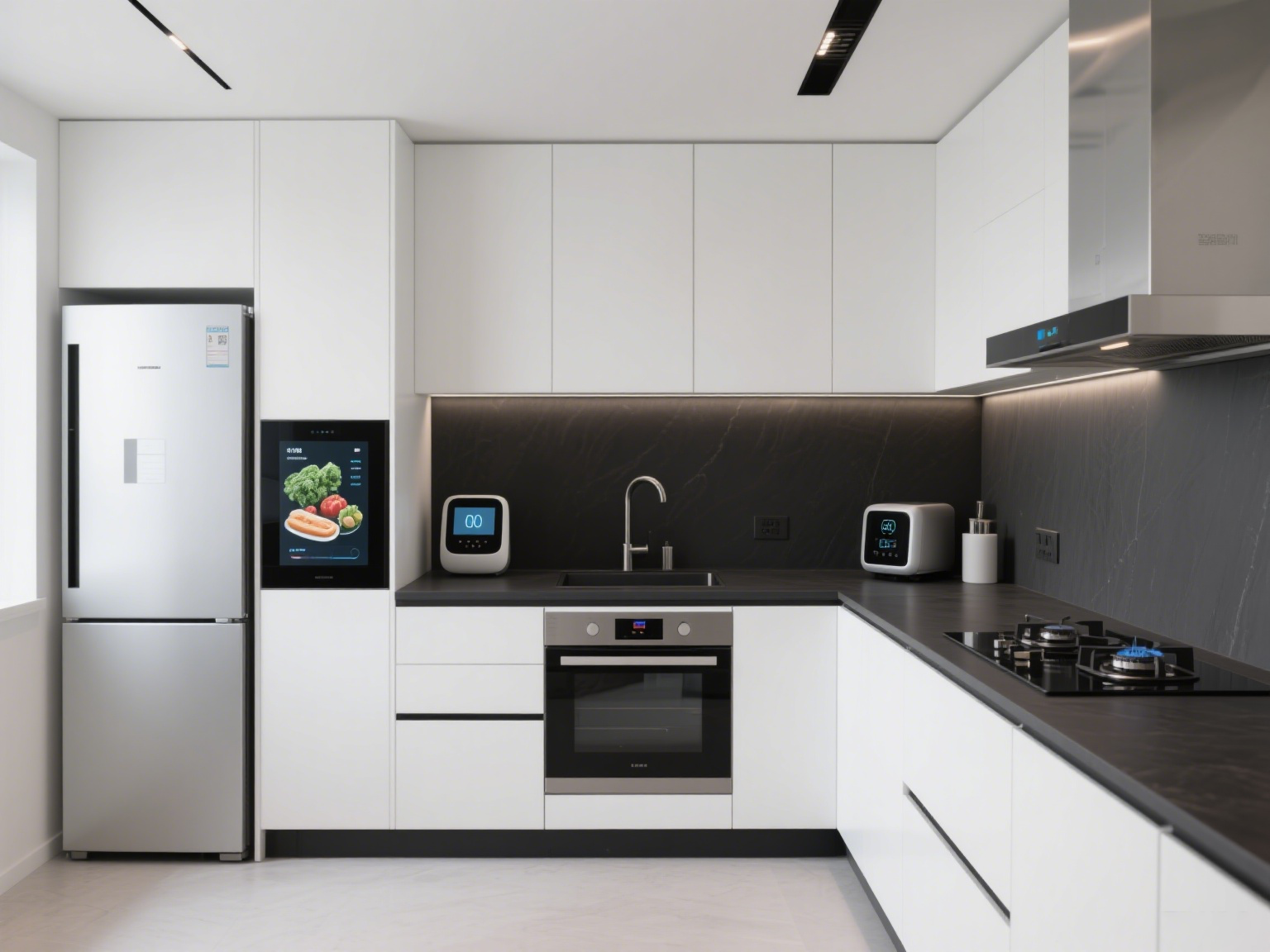 Microswitches in smart homes controlling automation